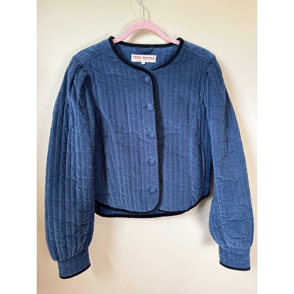 NEW NWT Free People Natalia Velvet Jacket Size XS - Picture 3 of 6